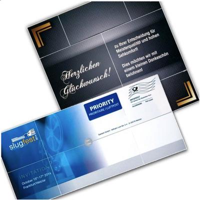 Endlosfaltkarte Mailing 