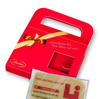 Geschenkverpackung Schokolade