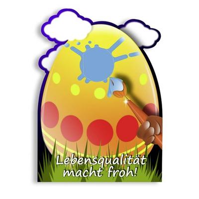 Türchenkarten-Mailing als Osterkarte