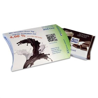 Schokoladen-Verpackung Volksbank