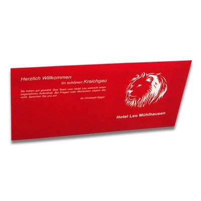 Briefumschlag DIN lang mit Haftstreifen
