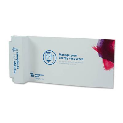 Banderole für Powerbank mit Fahne