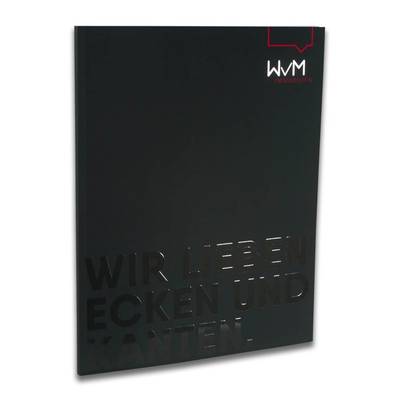 Broschüre geklebt mit Softcover