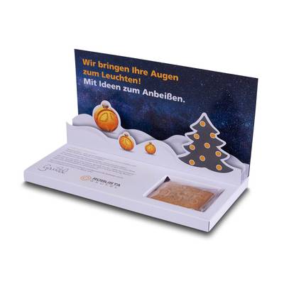 Pop-up 3D Weihnachtskarten-Keksbox