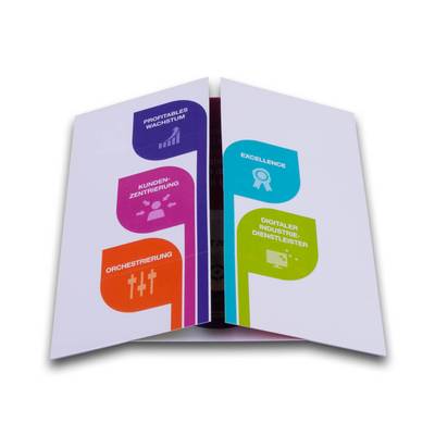 Endlos-Flyer Quadratisch