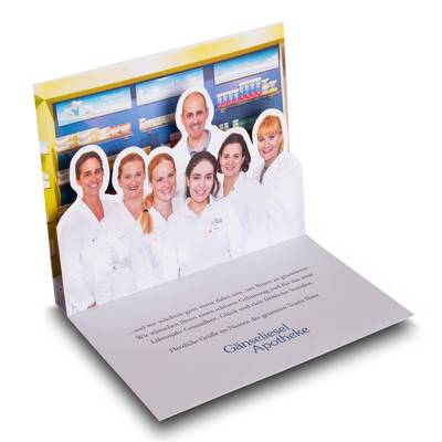 Glückwunschkarte Apotheken Team