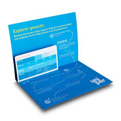 Pop-up Energieunternehmenspräsentation
