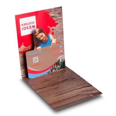 3D Pop-up Visitenkarte im Kleinformat 