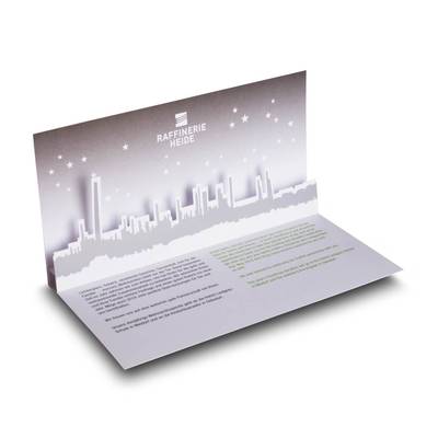 Pop-up Dankeskarte Weihnachten