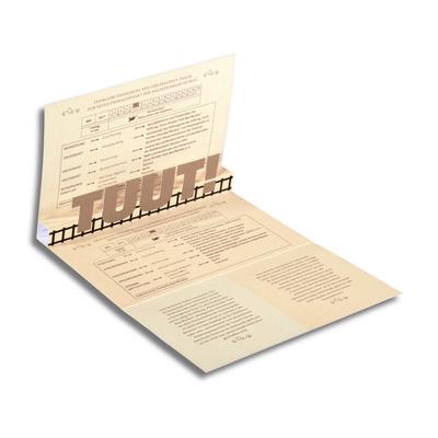 Pop-up 3D Veranstaltungseinladung 