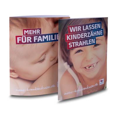 Präsentationsmappen Krankenkasse