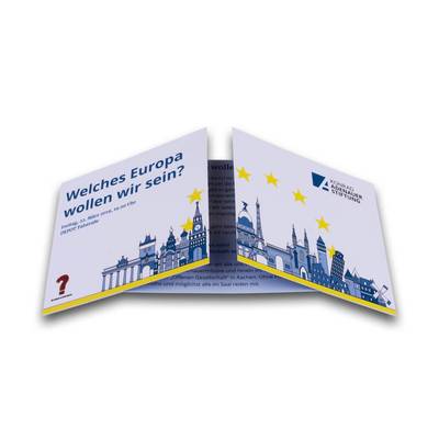 Endlosklappkarte Stiftungen