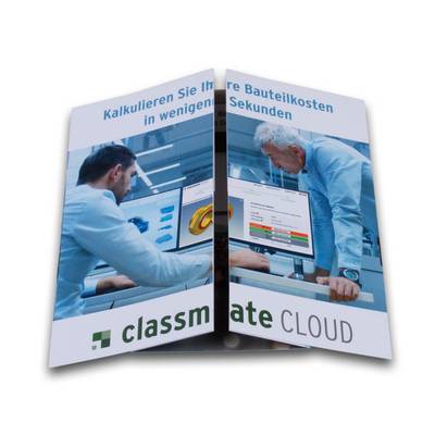Quadratisches Faltspiel Cloud