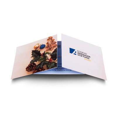 Weihnachten - Faltspielplan DIN lang