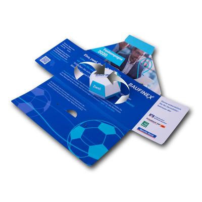 Mailing mit individuellem Springball 22 cm