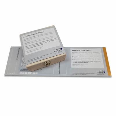Banderole für Schachtel