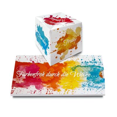 Pop-up Würfel als Give-Away
