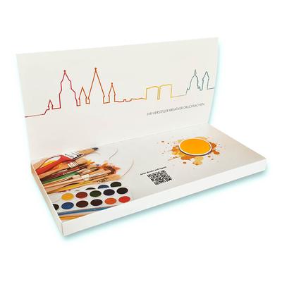 Klappdeckelschachtel für Pröbchen