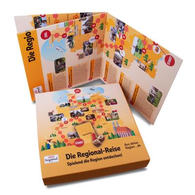 Stülpschachtel mit Spielbrett