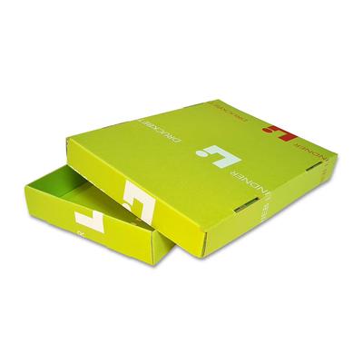 Stülpschachtel aus Wellpappe