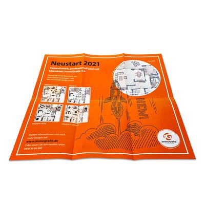 Folder mit Banderole - Lettershop