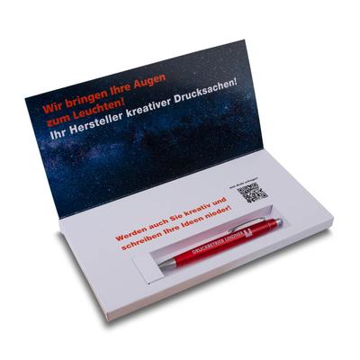 Produktprobe mit Stift