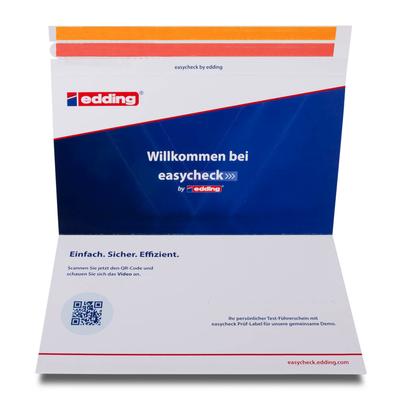 Wickel-Brief für Ausweise