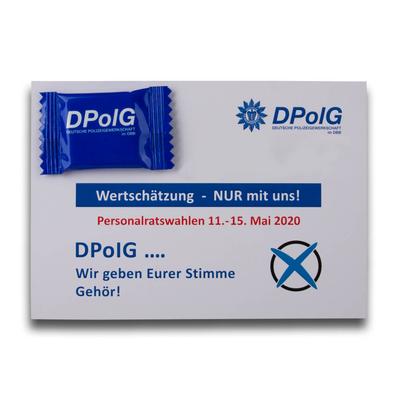 Give-Away mit Werbegeschenk