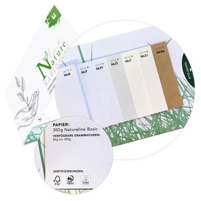 Natureline Kartothek Papiermuster Fächer