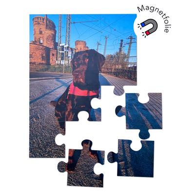 Puzzle aus Magnetfolie