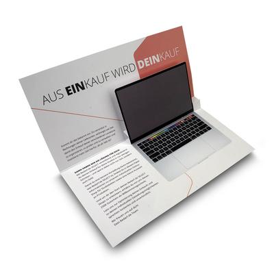 Pop up Online Einkauf