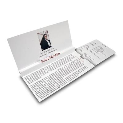 Pop up Einladung mit Einsteckkarte