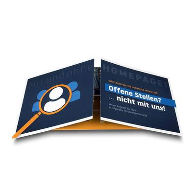 Magic Flyer - Endlosfaltkarte Recruiting