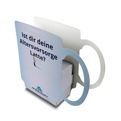 Ausbrechbogen Tassen-Mailing