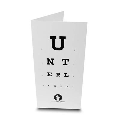 Optikermappe Sehtest