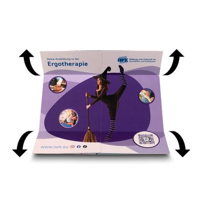 Endlosfaltkarte Ergotherapie