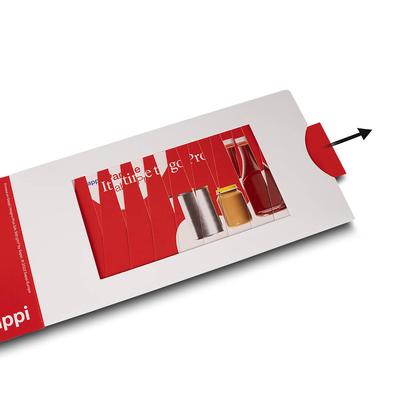 Lamellenkarte Sappi Anschreiben 