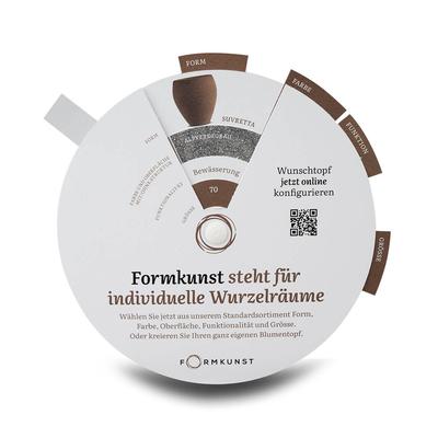 4-fach Drehscheibe Wurzelräume