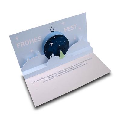 Weihnachtskarte KFW Bank