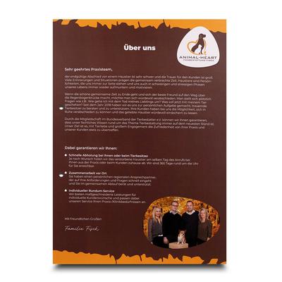 Ordner-Deckblatt Tierbestattungen