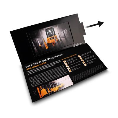 Doppellamellenkarte Jungheinrich 6-seitig