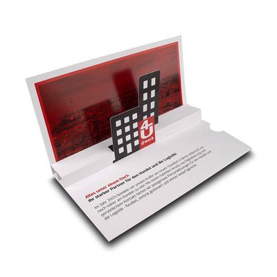 3D Pop-up Karte Personallösungen