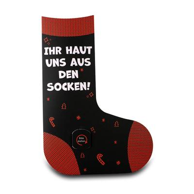 Weihnachtssocke--Nikolausstiefel