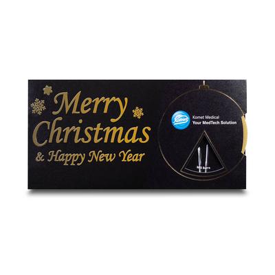 Weihnachtskarte Drehscheibe Medical