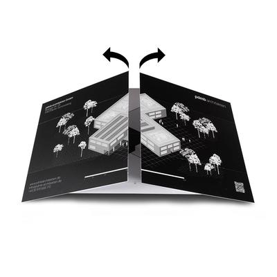 Endlosfaltkarte pdmb architekten