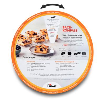 Drehscheibe Rühemasse rund mit 3 Scheiben