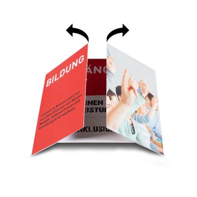 Endloskarte Bildung klein Format