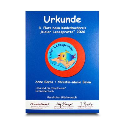 Urkunde Kinderbuchpreis