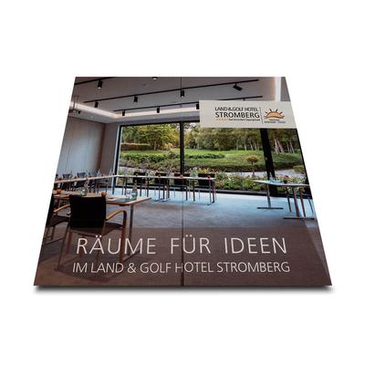 Magic Flyer Endlosfaltkarte quadratisch 22 cm