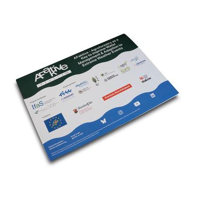Landschaften erleben 3D Pop-up-Karte A4